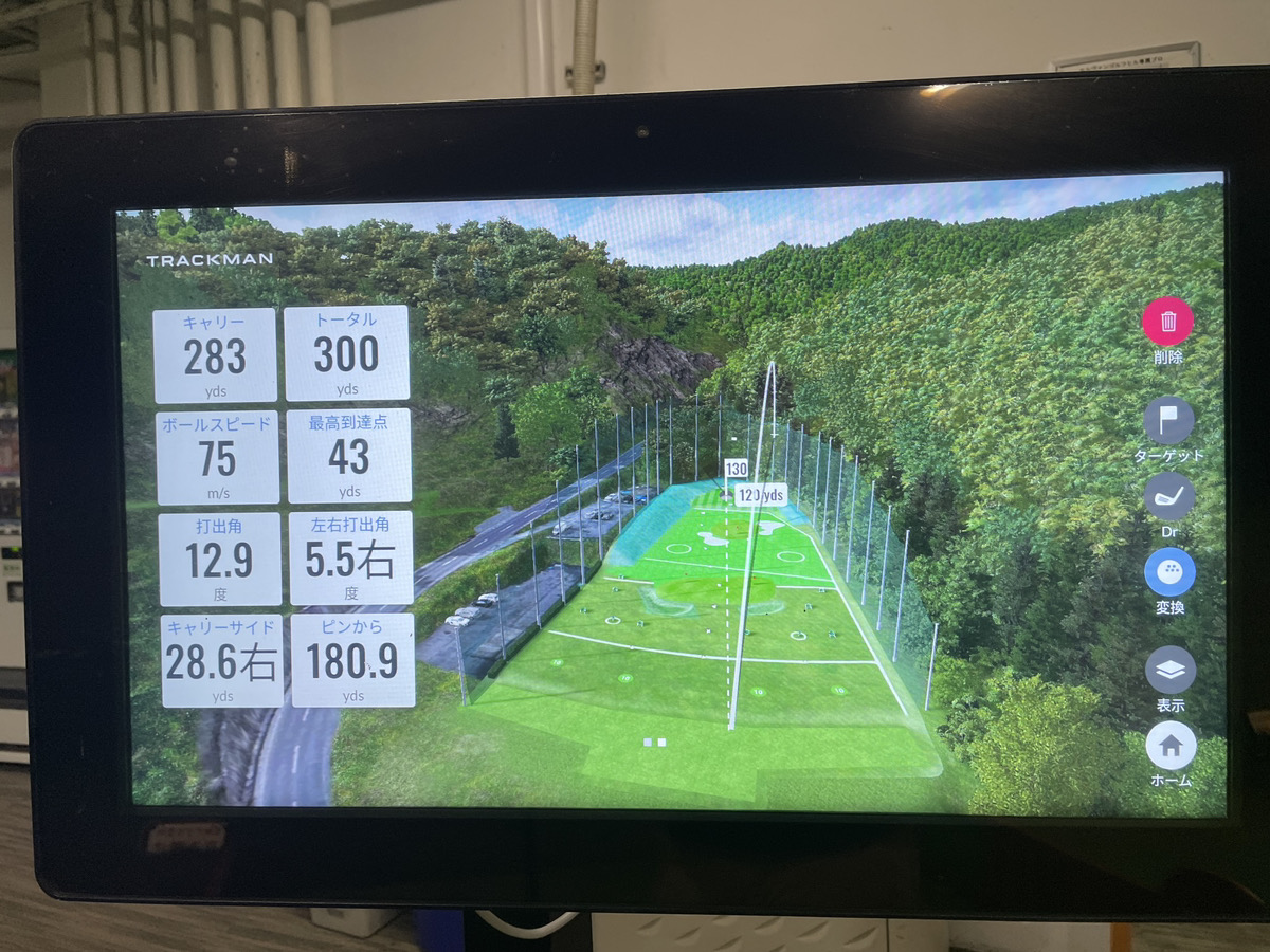 最新設備トラックマンレンジ